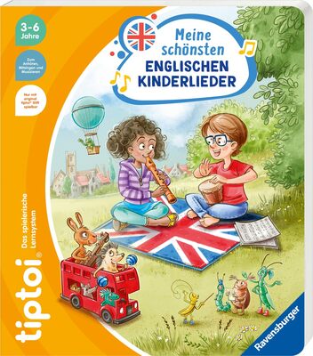 Alle Details zum Kinderbuch tiptoi® Meine schönsten englischen Kinderlieder und ähnlichen Büchern