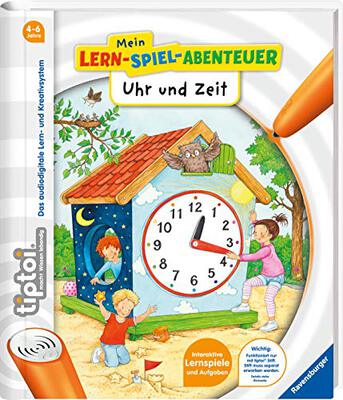 Alle Details zum Kinderbuch tiptoi® Uhr und Zeit (tiptoi® Mein Lern-Spiel-Abenteuer) und ähnlichen Büchern