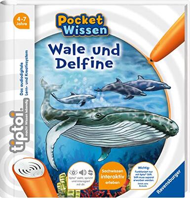 tiptoi® Wale und Delfine: Interaktive Lernspiele und Aufgaben (tiptoi® Pocket Wissen) bei Amazon bestellen
