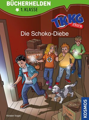 Alle Details zum Kinderbuch TKKG Junior, Bücherhelden 1. Klasse, Die Schoko-Diebe und ähnlichen Büchern