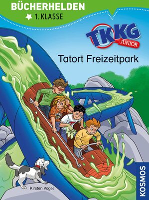 Alle Details zum Kinderbuch TKKG Junior, Bücherhelden 1. Klasse, Tatort Freizeitpark: Erstleser Kinder ab 6 Jahre und ähnlichen Büchern