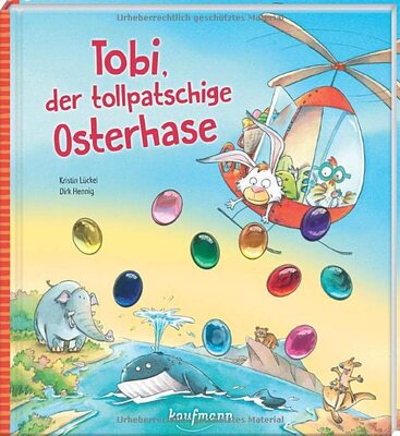 Alle Details zum Kinderbuch Tobi, der tollpatschige Osterhase (Bilderbuch mit integriertem Extra - Ein Osterbuch: Kinderbücher ab 3 Jahre) und ähnlichen Büchern