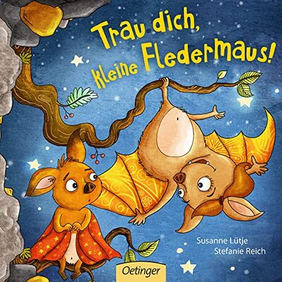 Alle Details zum Kinderbuch Trau dich, kleine Fledermaus!: Mutmachendes Pappbilderbuch für Kinder ab 2 Jahren und ähnlichen Büchern