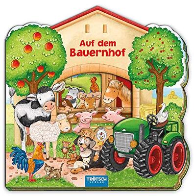 Alle Details zum Kinderbuch Trötsch Auf dem Bauernhof Pappenbuch: Kinderbuch Entdeckerbuch Beschäftigungsbuch Spielbuch und ähnlichen Büchern