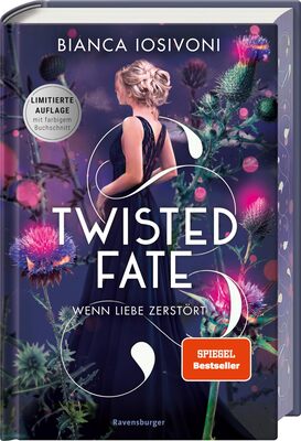 Alle Details zum Kinderbuch Twisted Fate, Band 2: Wenn Liebe zerstört (Epische Romantasy von SPIEGEL-Bestsellerautorin Bianca Iosivoni | Limitierte Auflage mit Farbschnitt) (HC - Twisted Fate, 2) und ähnlichen Büchern