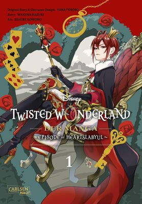 Alle Details zum Kinderbuch Twisted Wonderland: Der Manga 1: Episode of Heartslabyul | Der Manga zu Disneys fantastischer Welt der Bösewichte... (1) und ähnlichen Büchern