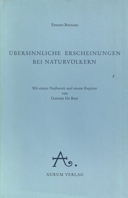 Alle Details zum Kinderbuch Übersinnliche Erscheinungen bei Naturvölkern und ähnlichen Büchern