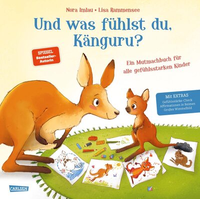 Alle Details zum Kinderbuch Und was fühlst du, Känguru?: Der Kindergefühle-Bestseller als Hardcoverausgabe in Großformat | Ein großes Mutmachbuch für alle Emotionen aller Kinder und ähnlichen Büchern