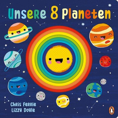 Alle Details zum Kinderbuch Unsere 8 Planeten: Pappbilderbuch mit Stanzung ab 3 Jahren und ähnlichen Büchern