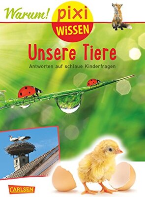 Alle Details zum Kinderbuch Unsere Tiere (mit Fotos): Antworten auf schlaue Kinderfragen (Pixi Wissen, Band 94) und ähnlichen Büchern