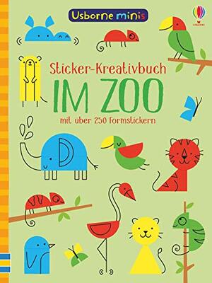 Alle Details zum Kinderbuch Usborne Minis - Sticker-Kreativbuch: Im Zoo: mit über 250 Formstickern (Usborne-Minis-Reihe) und ähnlichen Büchern