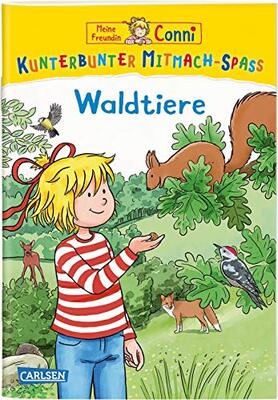 Alle Details zum Kinderbuch VE 5 Meine Freundin Conni: Kunterbunter Mitmach-Spaß - Connis Waldtiere und ähnlichen Büchern