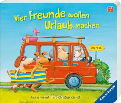 Alle Details zum Kinderbuch Vier Freunde wollen Urlaub machen und ähnlichen Büchern