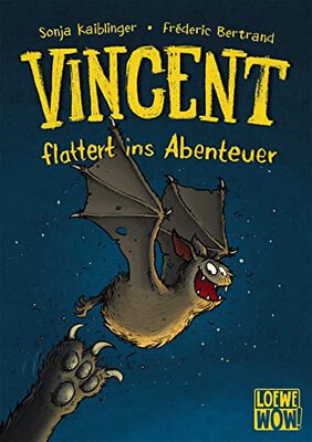 Alle Details zum Kinderbuch Vincent flattert ins Abenteuer (Band 1): Kinderbuch ab 7 Jahre - ausgezeichnet mit dem Lesekompass 2020 (Loewe Wow!, Band 1) und ähnlichen Büchern