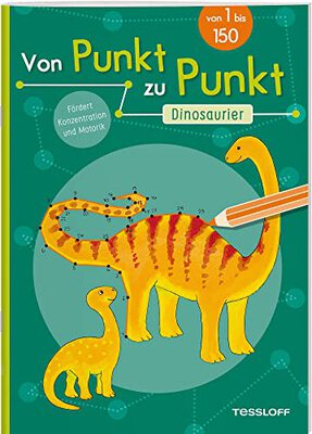 Alle Details zum Kinderbuch Von Punkt zu Punkt. Dinosaurier: Von 1 bis 150 und ähnlichen Büchern