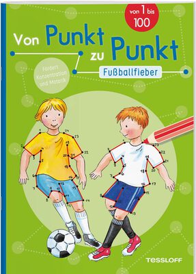 Alle Details zum Kinderbuch Von Punkt zu Punkt. Fußballfieber: Von 1 bis 100 und ähnlichen Büchern