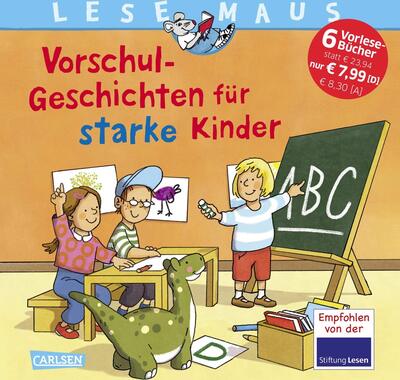 Alle Details zum Kinderbuch LESEMAUS Sonderbände: Vorschul-Geschichten für starke Kinder: 6 Geschichten in 1 Band und ähnlichen Büchern