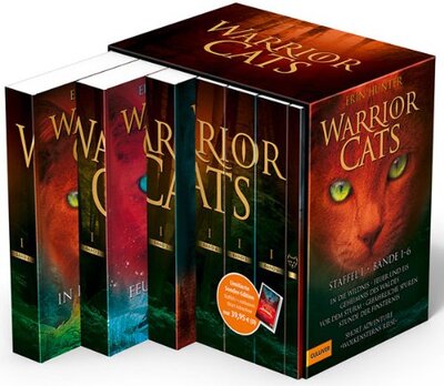 Warrior Cats. Staffel I, Band 1-6 plus exklusives Short Adventure »Wolkensterns Reise«: I, Band 1-6 mit exklusivem Short-Adventure bei Amazon bestellen