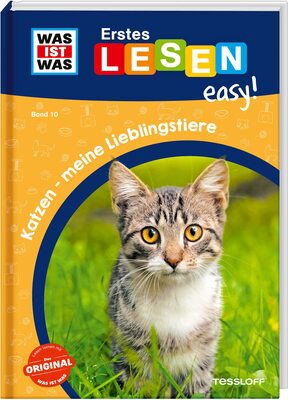 Alle Details zum Kinderbuch WAS IST WAS Erstes Lesen easy! Band 10. Katzen - meine Lieblingstiere / Extragroße Schrift und leichte Sätze für Erstleser / Geeignet für Schulkinder ab der 1. Klasse und ähnlichen Büchern