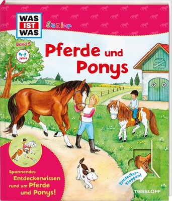 Alle Details zum Kinderbuch WAS IST WAS Junior Band 5. Pferde und Ponys: Wie pflegt man ein Pferd? Wie lernt man reiten? Welche Pferde gibt es? und ähnlichen Büchern