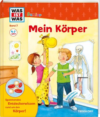 Alle Details zum Kinderbuch WAS IST WAS Junior Band 7. Mein Körper: Wie wachse ich? Warum brauche ich Muskeln? und ähnlichen Büchern