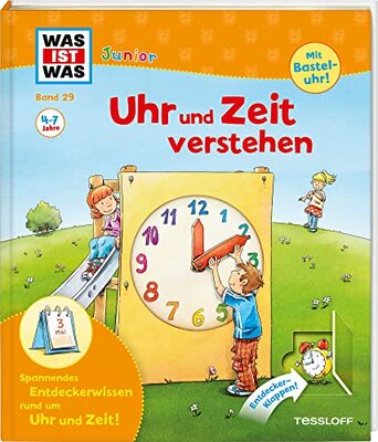 Alle Details zum Kinderbuch WAS IST WAS Junior Band 29. Uhr und Zeit verstehen und ähnlichen Büchern