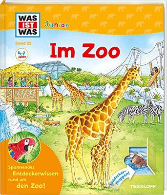 Alle Details zum Kinderbuch WAS IST WAS Junior Band 22. Im Zoo: Welche Tiere leben im Zoo? Was fressen die Eisbären? Wer ist nachts wach? (WAS IST WAS Junior Sachbuch, Band 22) und ähnlichen Büchern