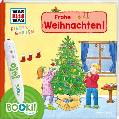 Alle Details zum Kinderbuch BOOKii® WAS IST WAS Kindergarten Frohe Weihnachten!: Vom 1. Advent bis Heilige Drei Könige - erstes Wissen ab 3 Jahre (BOOKii / Antippen, Spielen, Lernen) und ähnlichen Büchern