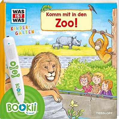 Alle Details zum Kinderbuch BOOKii® WAS IST WAS Kindergarten Komm mit in den Zoo: Antippen, Spielen, Lernen (BOOKii / Antippen, Spielen, Lernen) und ähnlichen Büchern