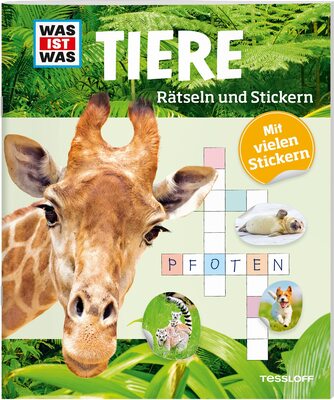 Alle Details zum Kinderbuch WAS IST WAS Rätseln und Stickern: Tiere und ähnlichen Büchern