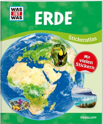 WAS IST WAS Sticker-Atlas Erde: Über 100 Sticker, Infos zu Kontinenten, Tieren und Sehenswürdigkeiten und bei Amazon bestellen