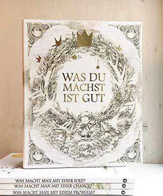 Alle Details zum Kinderbuch Was du machst ist gut - Schuber: Beinhaltet die drei Bücher : Was macht man mit einem Problem? Was macht man mit einer Idee? Was macht man mit einer Chance? und ähnlichen Büchern