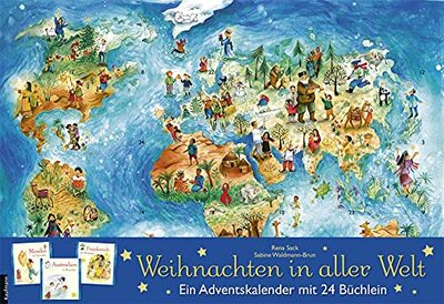 Weihnachten in aller Welt: Adventskalender mit 24 Büchern (Adventskalender mit Geschichten für Kinder: Mit 24 Mini-Büchern) bei Amazon bestellen