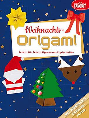 Alle Details zum Kinderbuch Weihnachts-Origami: Schritt für Schritt Figuren aus Papier falten: mit farbigem Origami-Papier und ähnlichen Büchern