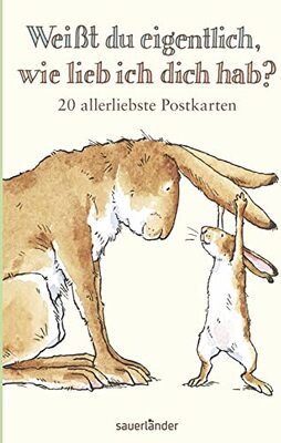 Alle Details zum Kinderbuch Weißt du eigentlich, wie lieb ich dich hab? Postkartenbuch: 20 allerliebste Postkarten | Postkartenbuch │ Mit den schönsten Motiven zum Verschicken und Verschenken an die Allerliebsten und ähnlichen Büchern