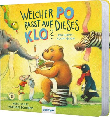 Alle Details zum Kinderbuch Welcher Po passt auf dieses Klo?: Ein Klipp-Klapp-Buch | Das Mitmach-Töpfchenbuch und ähnlichen Büchern