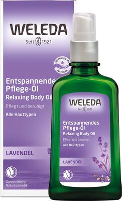 WELEDA Bio Lavendel Entspannendes Pflege-Öl, ätherisches Naturkosmetik Massage- und Körperöl aus Lavendel und Entspannung für den Körper mit angenehm beruhigendem Duft (1 x 100 ml) bei Amazon bestellen