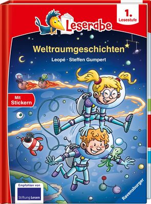 Alle Details zum Kinderbuch Leserabe - 1. Lesestufe: Weltraumgeschichten: Mit Stickern und ähnlichen Büchern