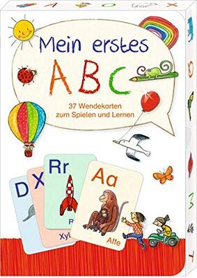 Alle Details zum Kinderbuch Wendekarten - Mein erstes ABC: 37 Wendekarten zum Spielen und Lernen und ähnlichen Büchern