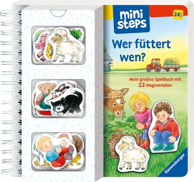 Alle Details zum Kinderbuch ministeps: Wer füttert wen?: Mein großes Spielbuch mit 22 Magnetteilen. Ab 24 Monaten (ministeps Bücher) und ähnlichen Büchern