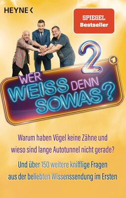 Alle Details zum Kinderbuch Wer weiß denn sowas? 2: Warum haben Vögel keine Zähne und wieso sind lange Autotunnel nicht gerade? Und über 150 weitere knifflige Fragen aus der beliebten Wissenssendung im Ersten und ähnlichen Büchern