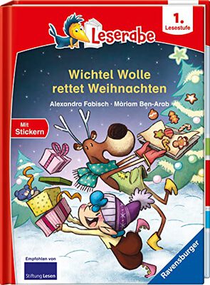 Alle Details zum Kinderbuch Wichtel Wolle rettet Weihnachten - Leserabe ab 1. Klasse - Erstlesebuch für Kinder ab 6 Jahren (Leserabe - 1. Lesestufe) und ähnlichen Büchern