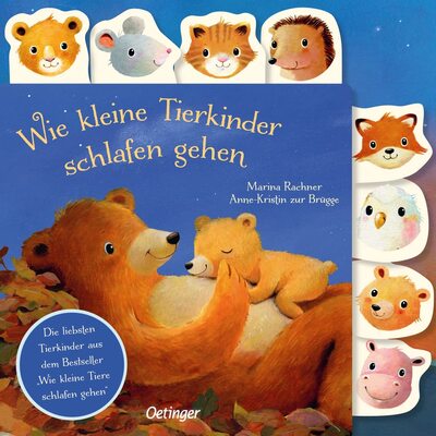 Alle Details zum Kinderbuch Wie kleine Tierkinder schlafen gehen: Gute-Nacht-Registerbuch und ähnlichen Büchern