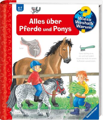 Alle Details zum Kinderbuch Wieso? Weshalb? Warum?, Band 21 - Alles über Pferde und Ponys (Sachbuch ab 4 Jahre - mit Klappen) (Kernreihe, 21) und ähnlichen Büchern