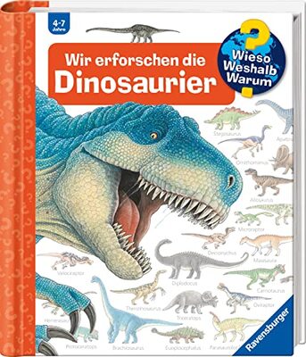 Alle Details zum Kinderbuch Wieso? Weshalb? Warum?, Band 55: Wir erforschen die Dinosaurier und ähnlichen Büchern