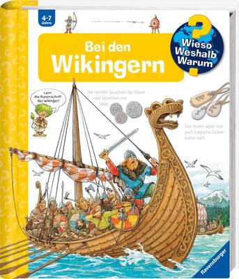 Alle Details zum Kinderbuch Bei den Wikingern (Wieso? Weshalb? Warum?, Band 48) und ähnlichen Büchern