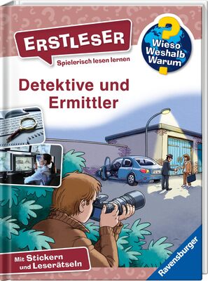 Alle Details zum Kinderbuch Wieso? Weshalb? Warum? Erstleser, Band 11: Detektive und Ermittler (Wieso? Weshalb? Warum? Erstleser, 11) und ähnlichen Büchern