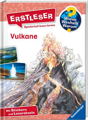 Alle Details zum Kinderbuch Wieso? Weshalb? Warum? Erstleser, Band 2: Vulkane: Mit Stickern und Leserätseln (Wieso? Weshalb? Warum? Erstleser, 2) und ähnlichen Büchern