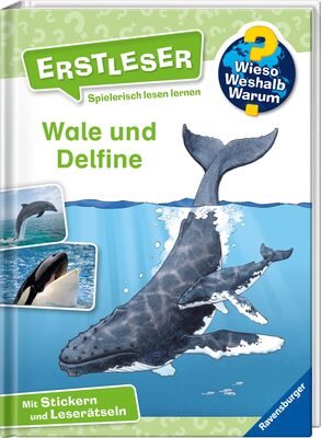 Alle Details zum Kinderbuch Wieso? Weshalb? Warum? Erstleser, Band 3: Wale und Delfine: Mit Stickern und Leserätseln (Wieso? Weshalb? Warum? Erstleser, 3) und ähnlichen Büchern