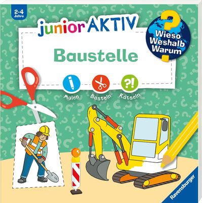 Alle Details zum Kinderbuch Wieso? Weshalb? Warum? junior AKTIV: Baustelle und ähnlichen Büchern